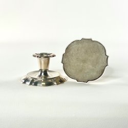 Lysestager (par) - vintage s�lvstager