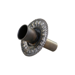 Lysholder med decor - messing 