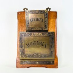 Avisholder - vintage, fransk 