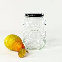 Opbevaringsglas - Kraft Food (1988) bamse, lille 