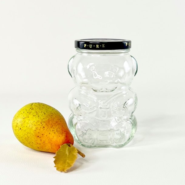 Opbevaringsglas - Kraft Food (1988) bamse, lille 