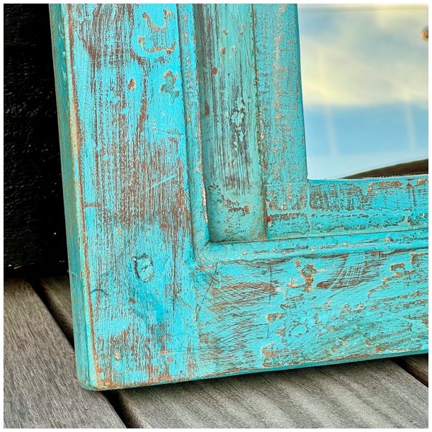 Spejl - Indien, turkis