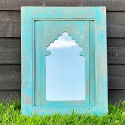 Spejl - Indien, turkis