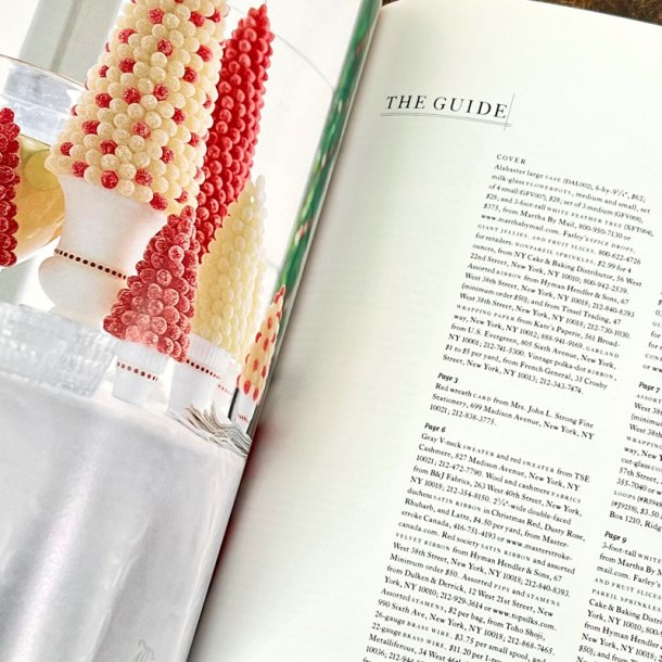 Parties and Projects for the Holidays - Martha Stewart 