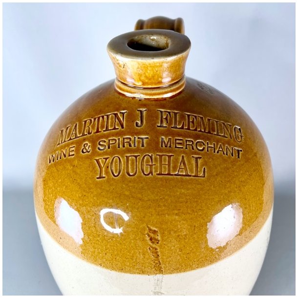 Saltglaserede krukker - sennepsfarvede