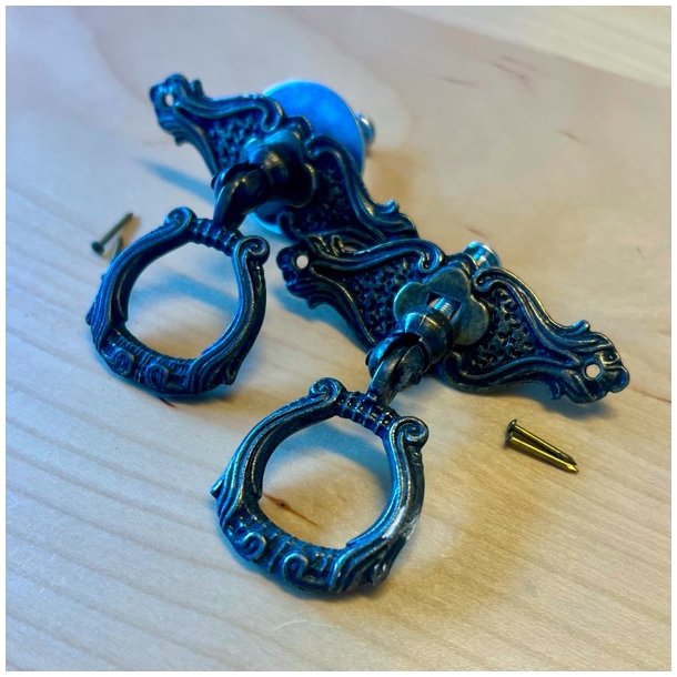 Mbelgreb - kul, hngegreb (genbrug - 2 stk samlet)