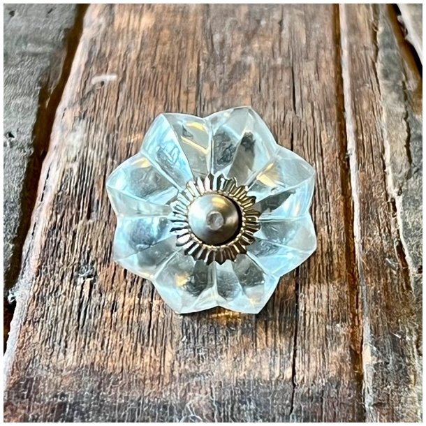 Mbelknopper - glas, stor