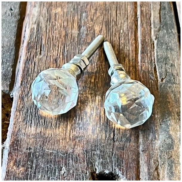 Mbelknopper - glas, lille