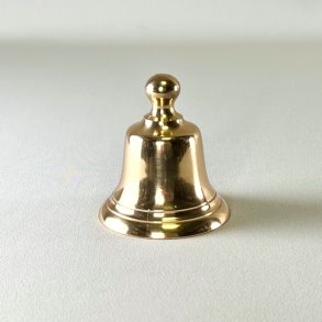 Messing klokke - massiv bordklokke 