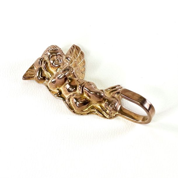 Krog - engel, messing 