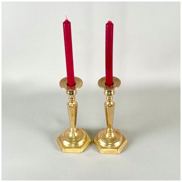 Lysestage par t/kertelys - sekskantet fod