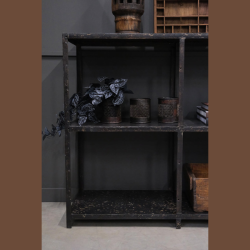 Mercer beholder i metal m/mesh