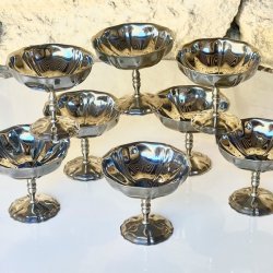 Isskle i metal (st a' 8 stk) 