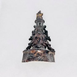 Metal dekoration fra pejs