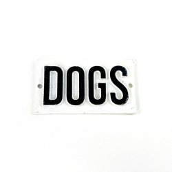 Skilt - Dogs  