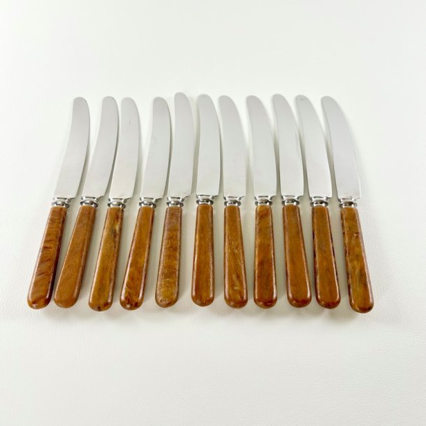 Knive - middagsknive (11 stk samlet) fra Sheffield 