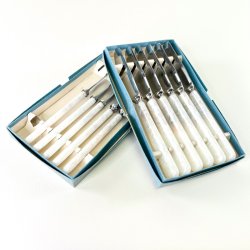 Knive - middagsknive (11 stk samlet) fra Sheffield 