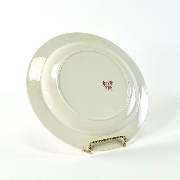 Tallerken middags �23,5 - Gustavsberg Asiatic r�d