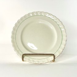 Tallerken middags �25,5 - engelsk fajance, Grindley Cream Petal