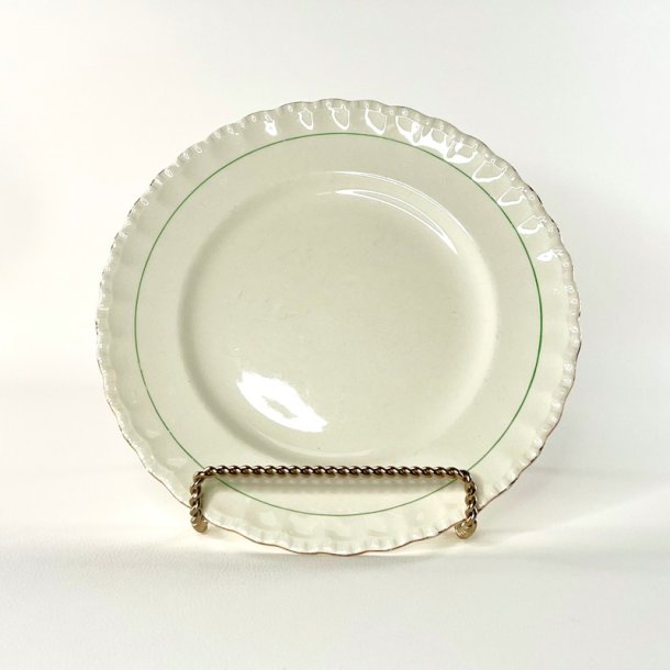 Tallerken middags �25,5 - engelsk fajance, Grindley Cream Petal