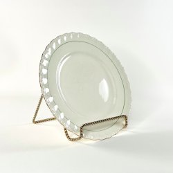 Tallerken middags �25,5 - engelsk fajance, Grindley Cream Petal