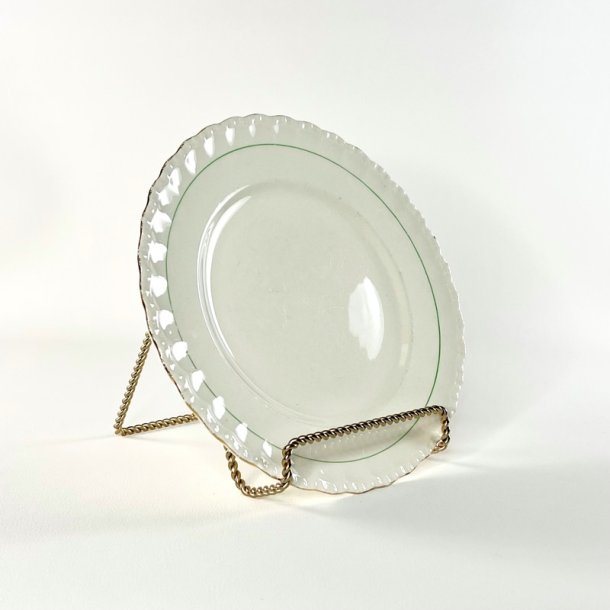 Tallerken middags �25,5 - engelsk fajance, Grindley Cream Petal