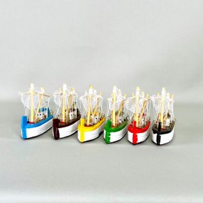 Fiskekutter - mini (ske m/6 stk) 