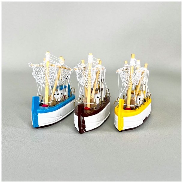 Fiskekutter - mini (ske m/6 stk) 
