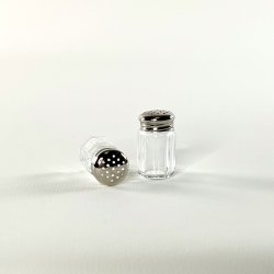 Mini salt &amp; peber s�t med metal-top