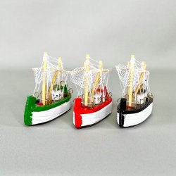 Fiskekutter - mini (ske m/6 stk) 