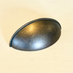 Sklegreb - apotekergreb, bruneret messing