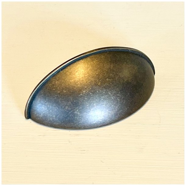 Sklegreb - apotekergreb, bruneret messing