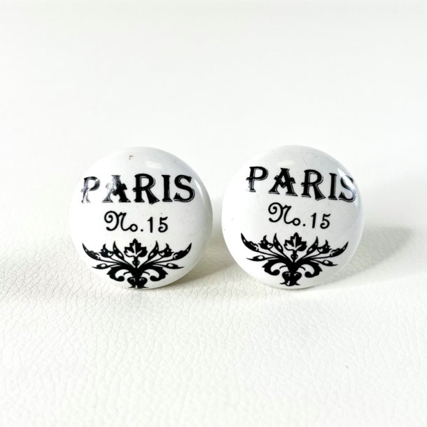 M�belknop - porcel�n, Paris No. 15 