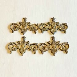 Messing pynt til mbler