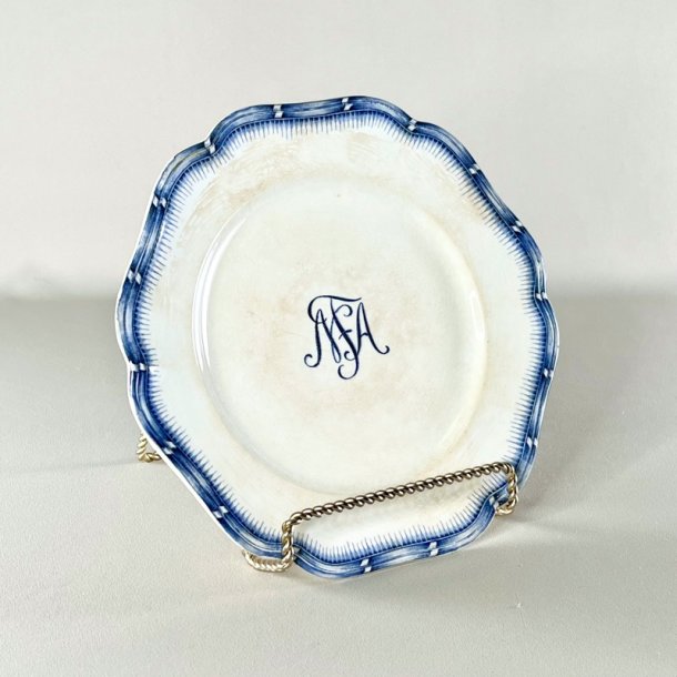 Tallerken - med monogram, R�rstrand