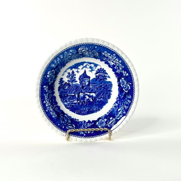 Morgenmadssk�l - Engelsk porcel�n, English Scenic