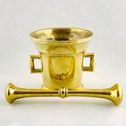 Apoteker morter med pistel