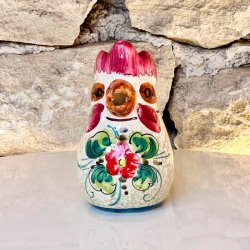 Vintage fransk kande - hane, fajance