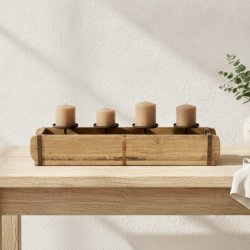 Murstensform med lysholder (Bloklys)
