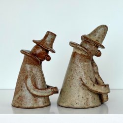 Musikanter i keramik (par)