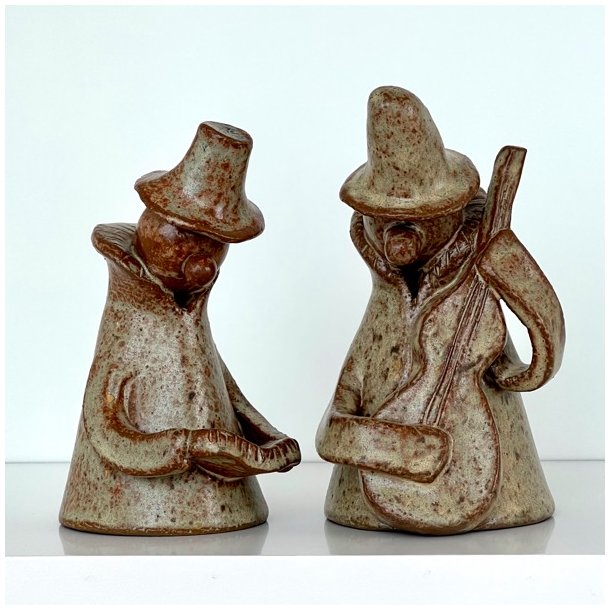 Musikanter i keramik (par)