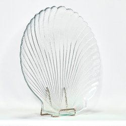 Muslingefad XL - klart glas