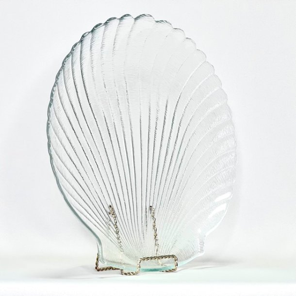 Muslingefad XL - klart glas