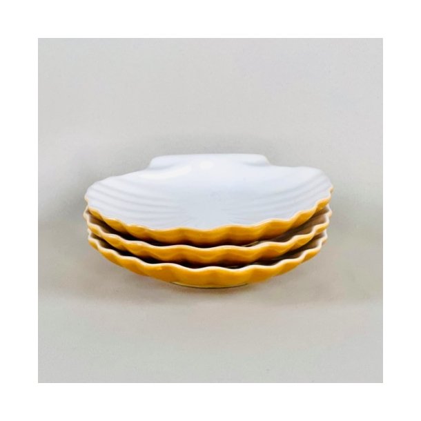 Muslingeskl - okker-gul