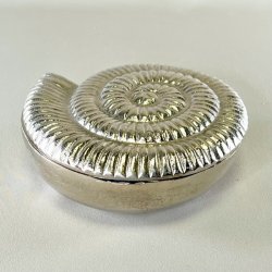 Muslingeformet skl m/lg - slv