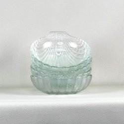 Muslingeskle i matteret glas