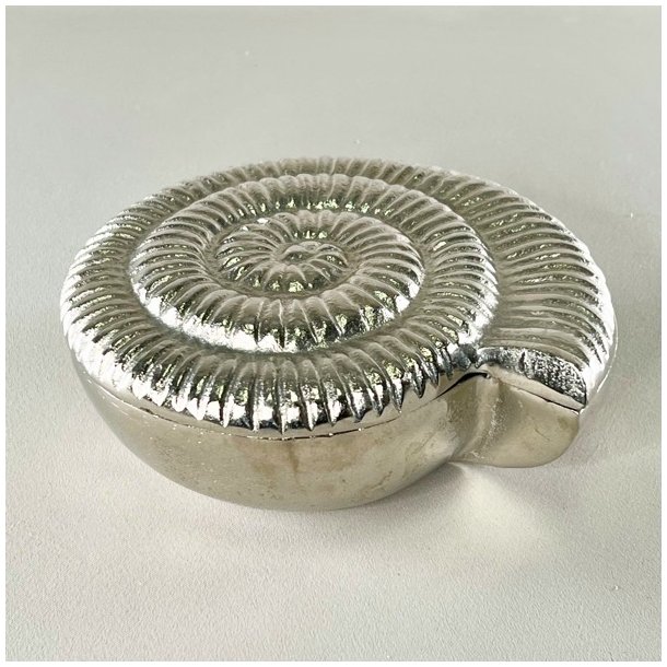 Muslingeformet skl m/lg - slv