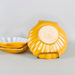 Muslingeskl - okker-gul