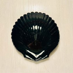 Muslingetallerkener - sort (st a' 3 stk) 