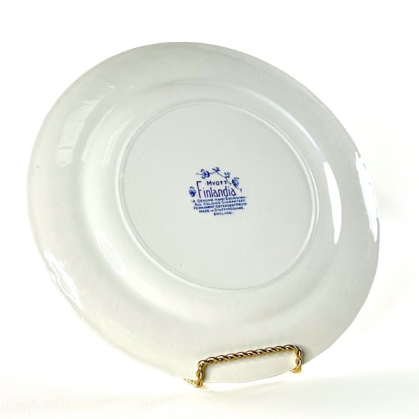 Tallerken  - engelsk porcel�n, Myott